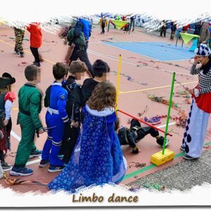 αποκριάτικο παιχνίδι με Limbo dance