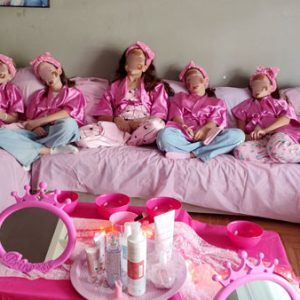 spa party for girls